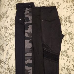Fabletics, Tuff Athletics & Fila Leggings Size S Bundle